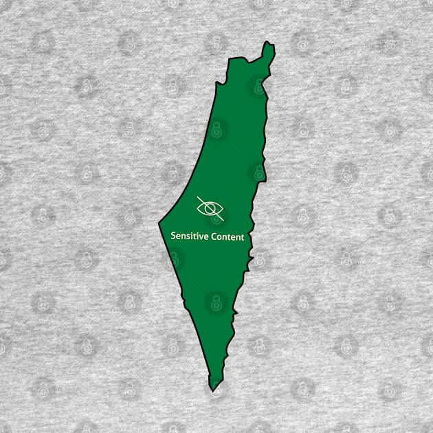 I Love Palestine My Homeland Palestinian Map And The Most Scared Place by Exosia store